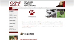 Desktop Screenshot of ciudadanimal.org